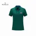 1Moncler T-shirts Polo for men Solid Color Black/White/Yellow/Blue/Red/Grey #A46647