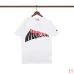 9Moncler T-shirts for men 270g Black/White #A53120