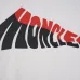 10Moncler T-shirts for men 270g Black/White #A53120
