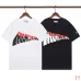 1Moncler T-shirts for men 270g Black/White #A53120