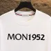 5Moncler T-shirts for men 300g 100% cotton NFC chip sensor #A53031