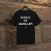 10Moncler T-shirts for men 300g 100% cotton NFC chip sensor #A53033