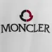 5Moncler T-shirts for men  Big Logo Cotton Black/White #A48649