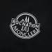 16Moncler T-shirts for men Black/White #A47258