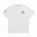 1Moncler T-shirts for men Black/White #A47258