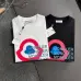 1Moncler T-shirts for men Black/White #A47264
