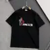 1Moncler T-shirts for men Black/White #A47266