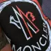 8Moncler T-shirts for men Black/White #A47267