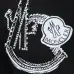 14Moncler T-shirts for men Black/White #A47269