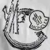 9Moncler T-shirts for men Black/White #A47269
