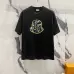 3Moncler T-shirts for men Black/White #A47270