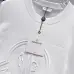 18Moncler T-shirts for men Black/White #A47271