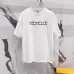 13Moncler T-shirts for men Black/White #A47274