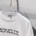 15Moncler T-shirts for men Black/White #A47274