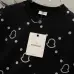 9Moncler T-shirts for men Black/White #A47276