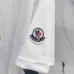 18Moncler T-shirts for men Black/White #A47277
