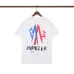9Moncler T-shirts for men Black/White #A49940