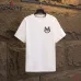 7Moncler T-shirts for men Black/White Weight 300g 100% cotton #A53013