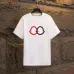 6Moncler T-shirts for men Black/White Weight 300g 100% cotton #A53015