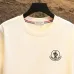 3Moncler T-shirts for men Black/White Weight 300g 100% cotton #A53016