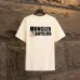 4Moncler T-shirts for men Black/White Weight 300g 100% cotton #A53016
