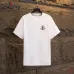 6Moncler T-shirts for men Black/White Weight 300g 100% cotton #A53016