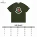 12Moncler T-shirts for men Black/White/Green #A47259