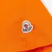 16Moncler T-shirts for men Black/White/Orange #A47265