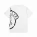 3Moncler T-shirts for men Black/White/Orange #A47265
