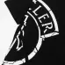 23Moncler T-shirts for men Black/White/Orange #A47265