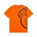 10Moncler T-shirts for men Black/White/Orange #A47265