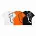 1Moncler T-shirts for men Black/White/Orange #A47265