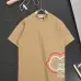 1Moncler T-shirts for men Black/White/Yellow/Khaki #A47261