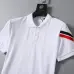 15Moncler T-shirts for men Buttons Black/White/Blue #A46654