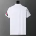 3Moncler T-shirts for men Buttons Black/White/Blue #A46654