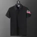6Moncler T-shirts for men Buttons Black/White/Blue #A46654