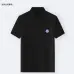 5Moncler T-shirts for men Mercerized Black/White #A46655