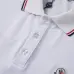 19Moncler T-shirts for men Solid Color Black/White/Blue/Orange #A46657