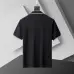 3Moncler T-shirts for men Solid Color Black/White/Blue/Orange #A46657