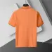 29Moncler T-shirts for men Solid Color Black/White/Blue/Orange #A46657