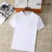3Moncler T-shirts for men Solid Color Black/White/Red #A46438