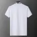 5Moncler T-shirts for men collar logo Black/White  #A46652