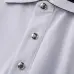 11Moncler T-shirts for men collar logo Black/White  #A46652