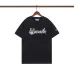 5Moncler T-shirts for men  logo-embroidered Cotton Black/White #A48648