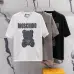 1Moschino T-Shirts bear Black/White/Grey #A47281