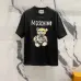 3Moschino T-Shirts bear Black/White/Red #A47279