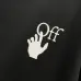 6OFF WHITE T-Shirts for MEN Black/White #A47287