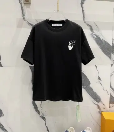 OFF WHITE T-Shirts for MEN Black/White #A47287