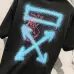 7OFF WHITE T-Shirts for MEN Black/White #A47288