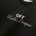 7OFF WHITE T-Shirts for MEN Black/White #A47289